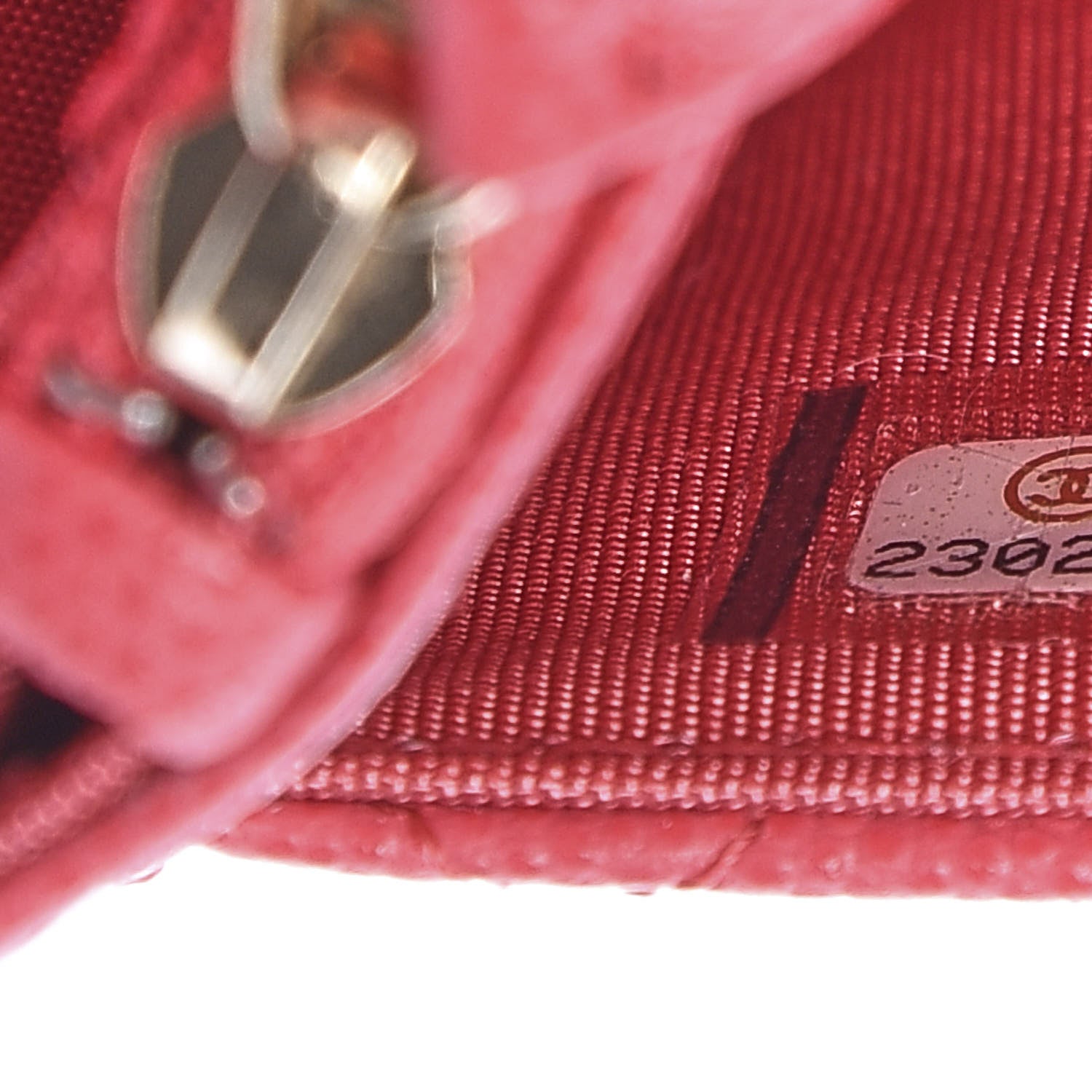 Chanel Caviar Quilted Wallet On Chain WOC Pink 8 of 12