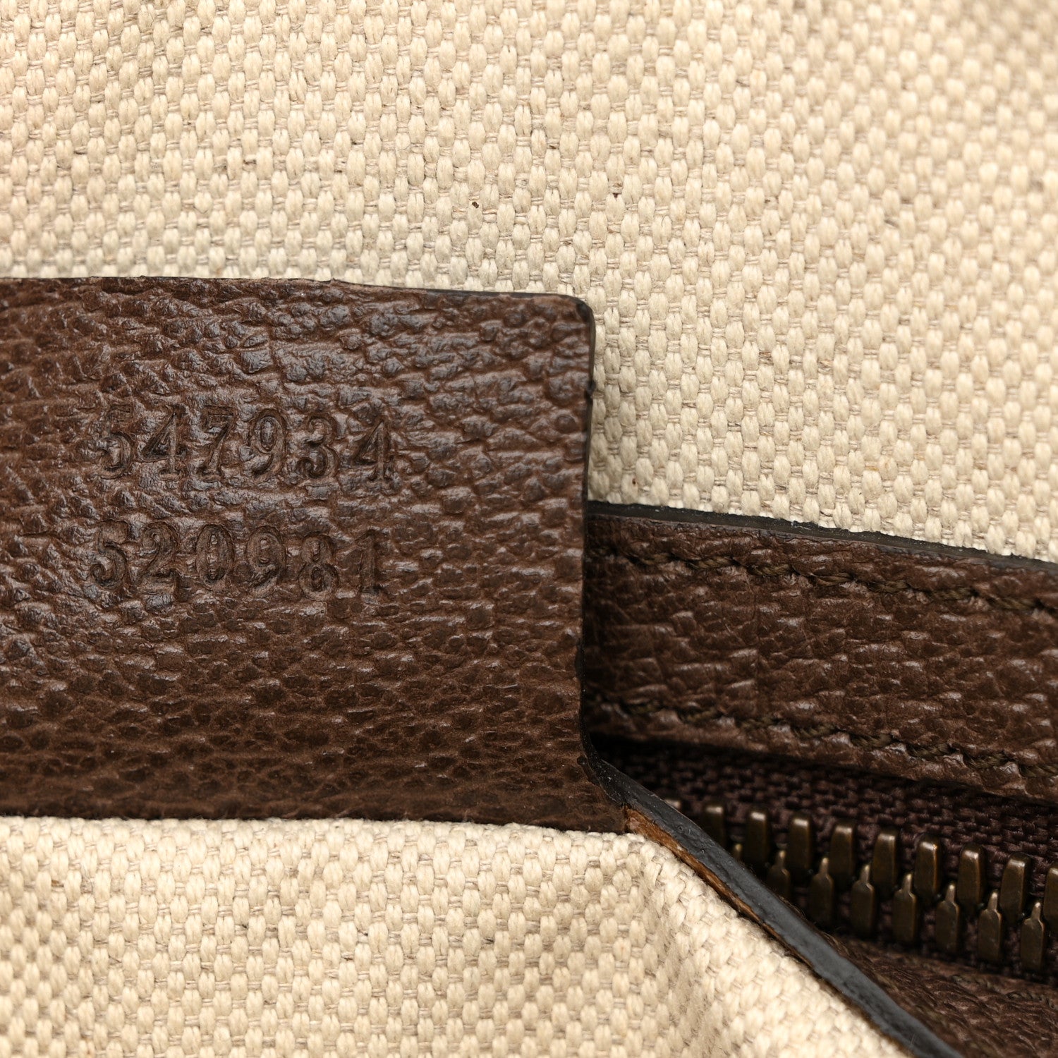 Gucci GG Supreme Monogram Web Medium Ophidia Messenger Bag Brown 7 of 11