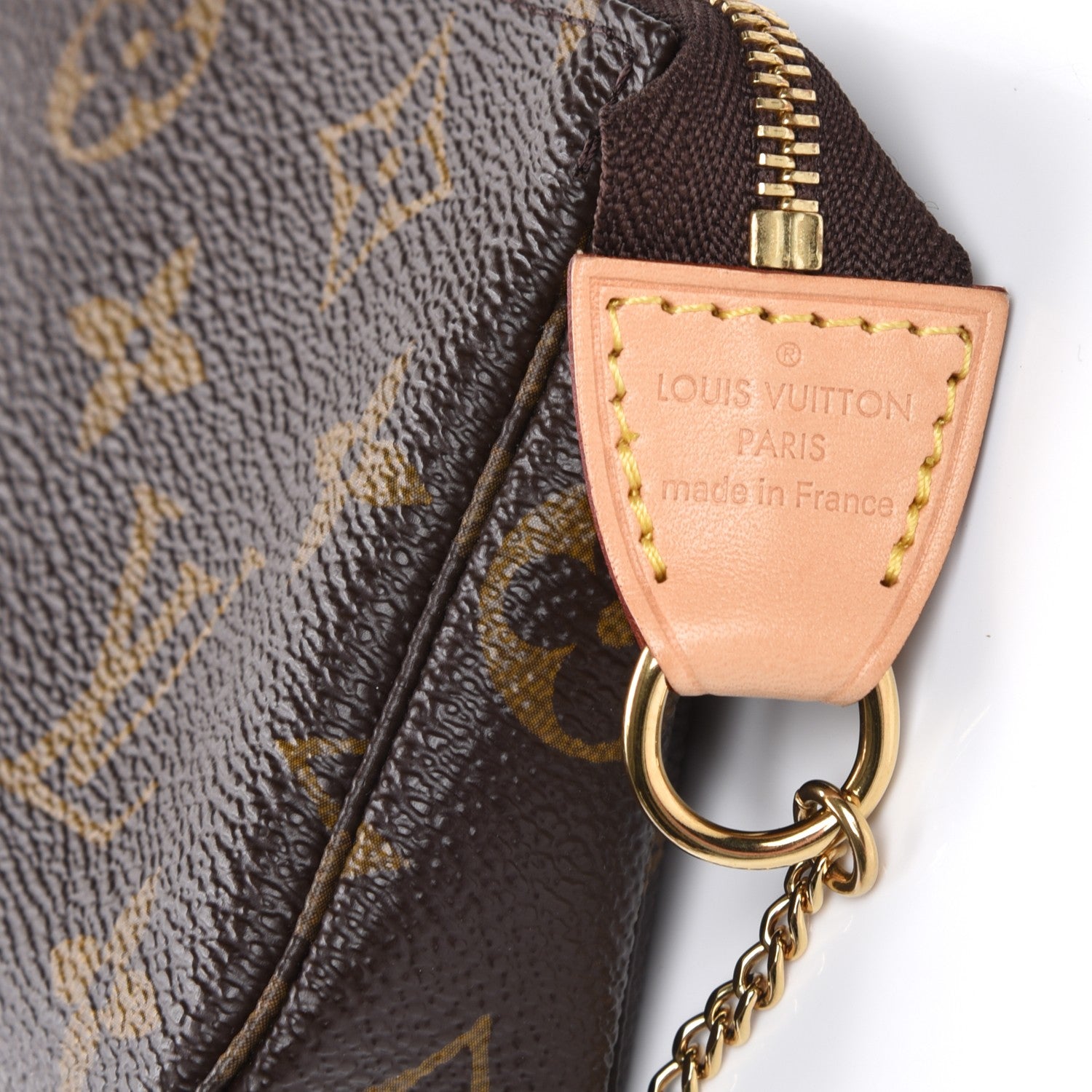 Louis Vuitton Monogram Mini Pochette Accessories 7 of 7