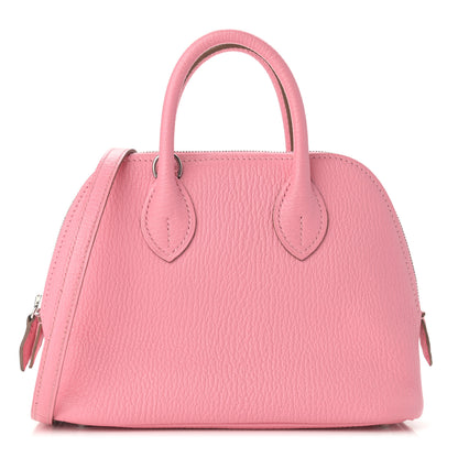 Hermes Chevre Mysore Mini 1923 Bolide Rose Confetti 1 of 10