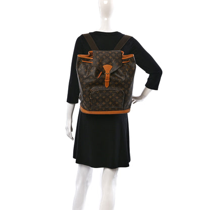 Louis Vuitton Monogram Montsouris GM Backpack 2 of 17