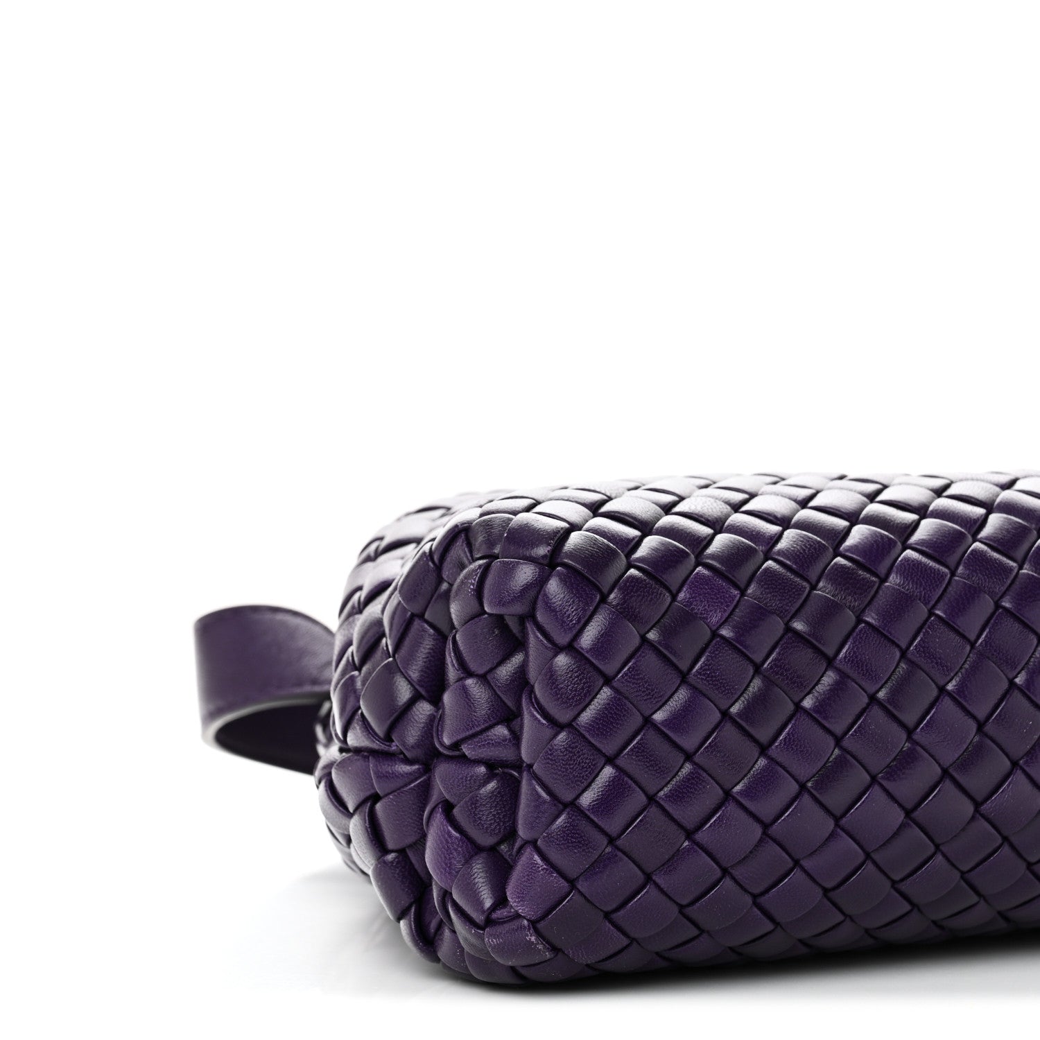 Bottega Veneta Nappa Intrecciato Small Padded The Handle Tote Purple 8 of 9