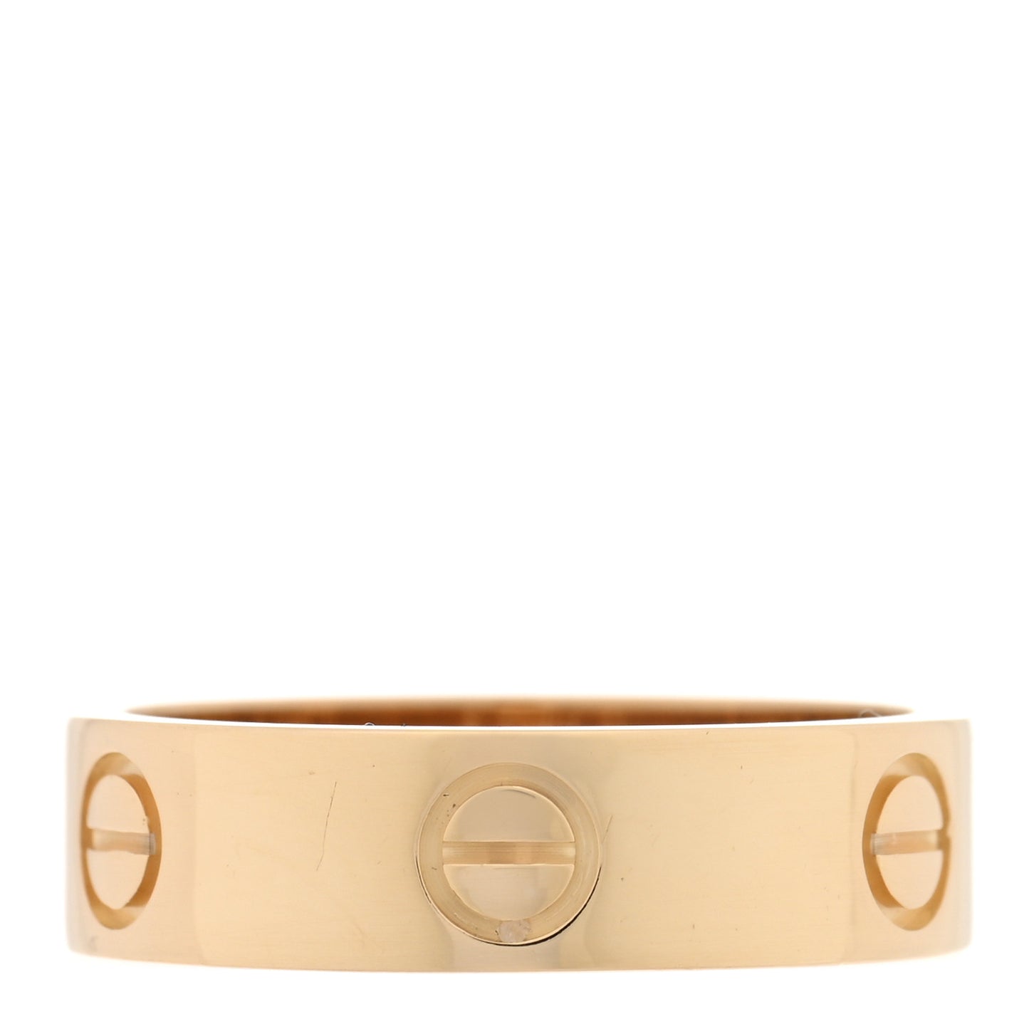 18K Yellow Gold 5.5mm LOVE Ring 57 8