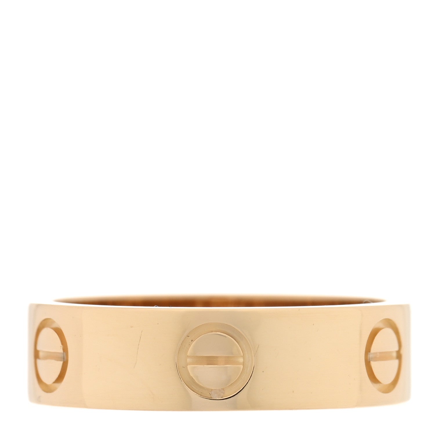 Cartier 18K Yellow Gold 5.5mm LOVE Ring 57 8 3 of 5