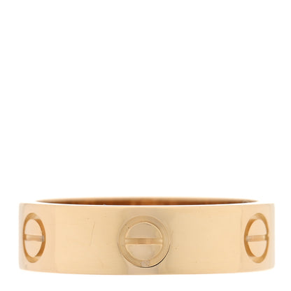 Cartier 18K Yellow Gold 5.5mm LOVE Ring 57 8 3 of 5