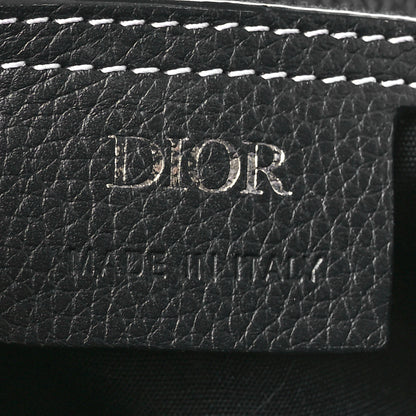 Christian Dior Grained Calfskin Maxi Gallop Backpack Black 7 of 12