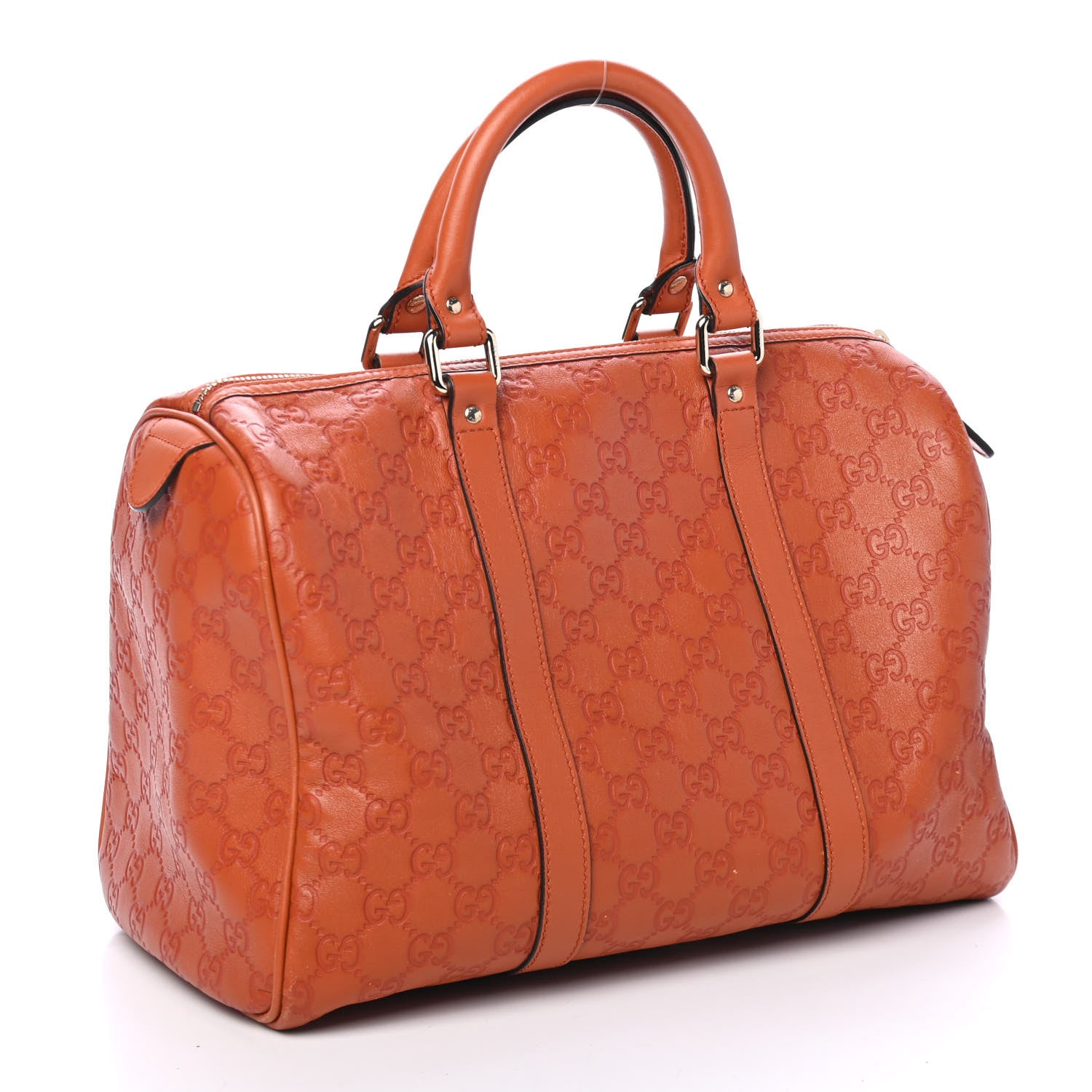 Gucci Guccissima Vitello Tender Medium Joy Boston Brick 2 of 4