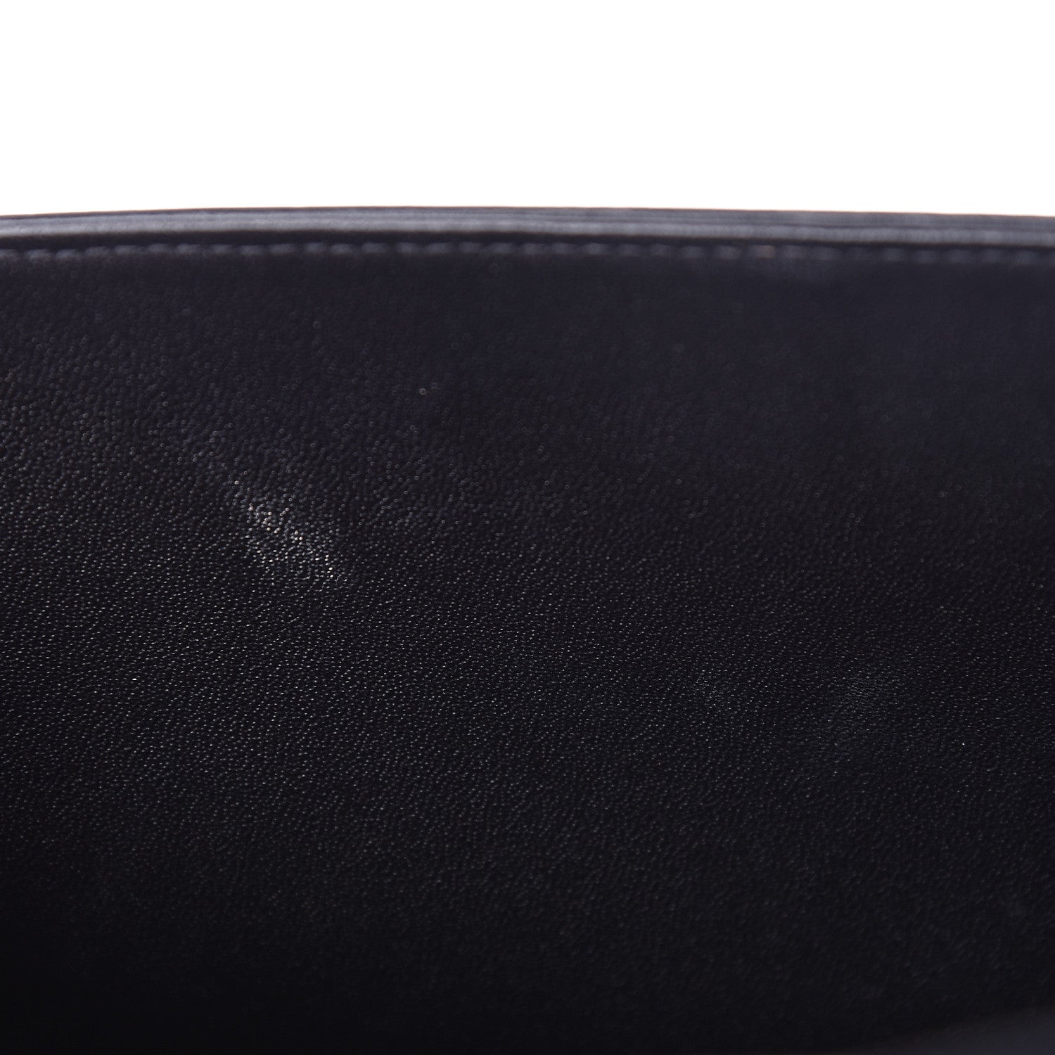 Chanel Lambskin Chevron Quilted Jumbo Double Flap Black 9 of 14