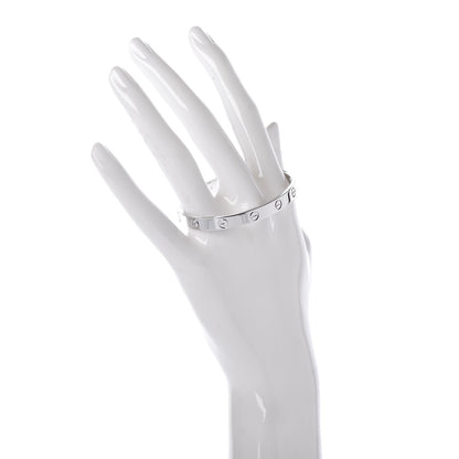 Cartier 18K White Gold LOVE Bracelet 16 2 of 4