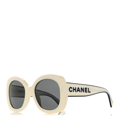 Chanel Acetate Sunglasses 71414A White 1 of 8
