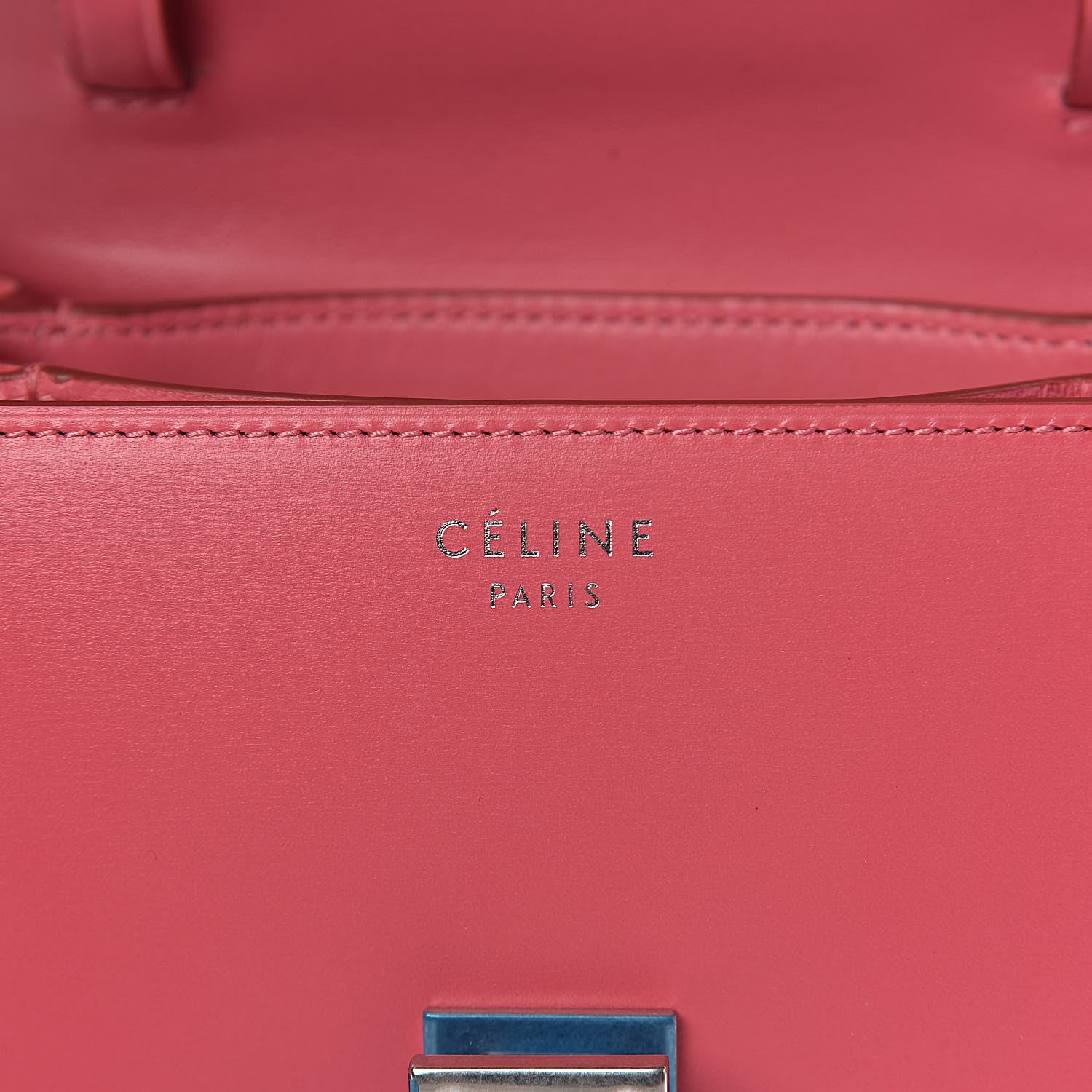Celine Box Calfskin Small Classic Box Flap Bag Bubble 7 of 10