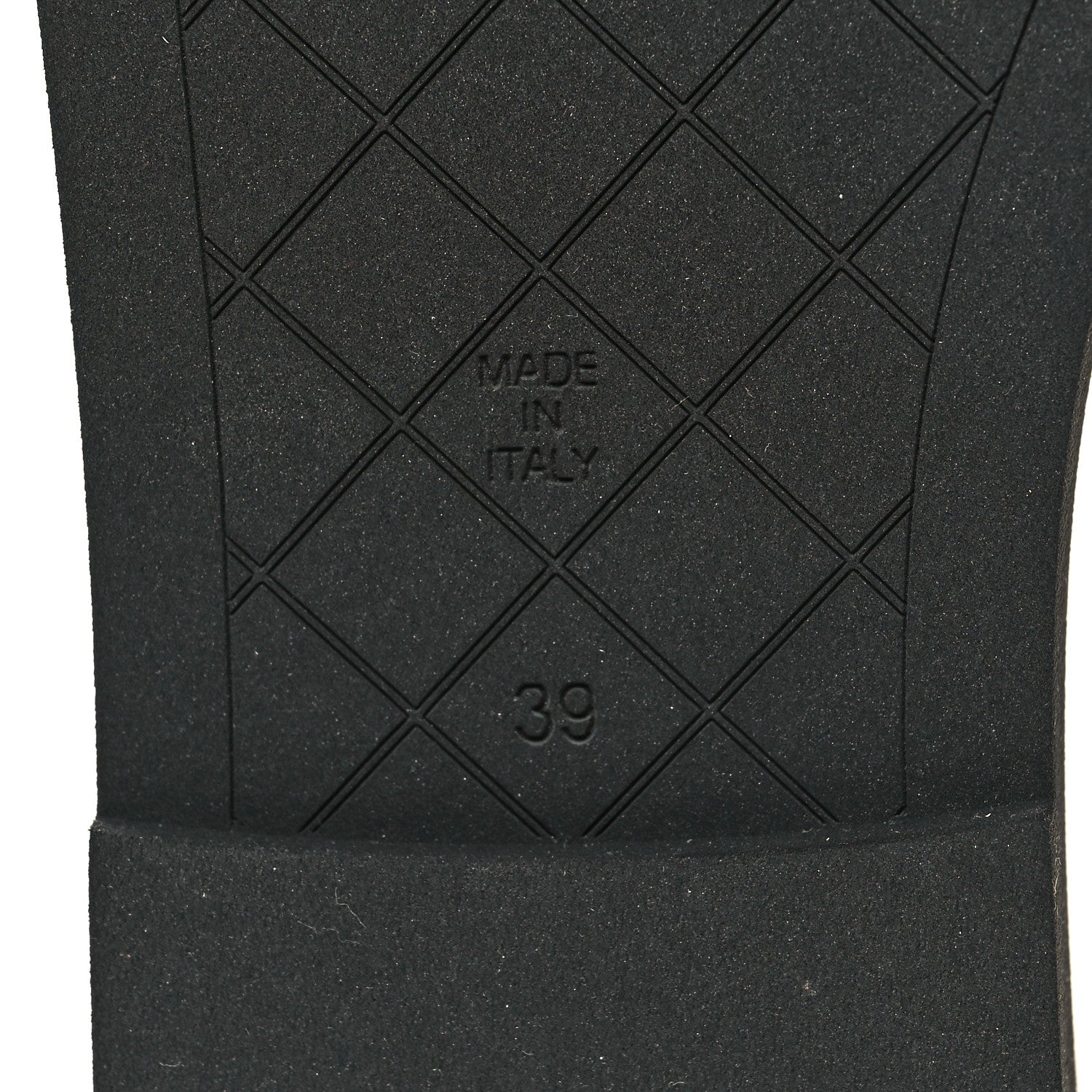 Chanel Lambskin Quilted Textured CC Mules Sandals 39 Black 7 of 9