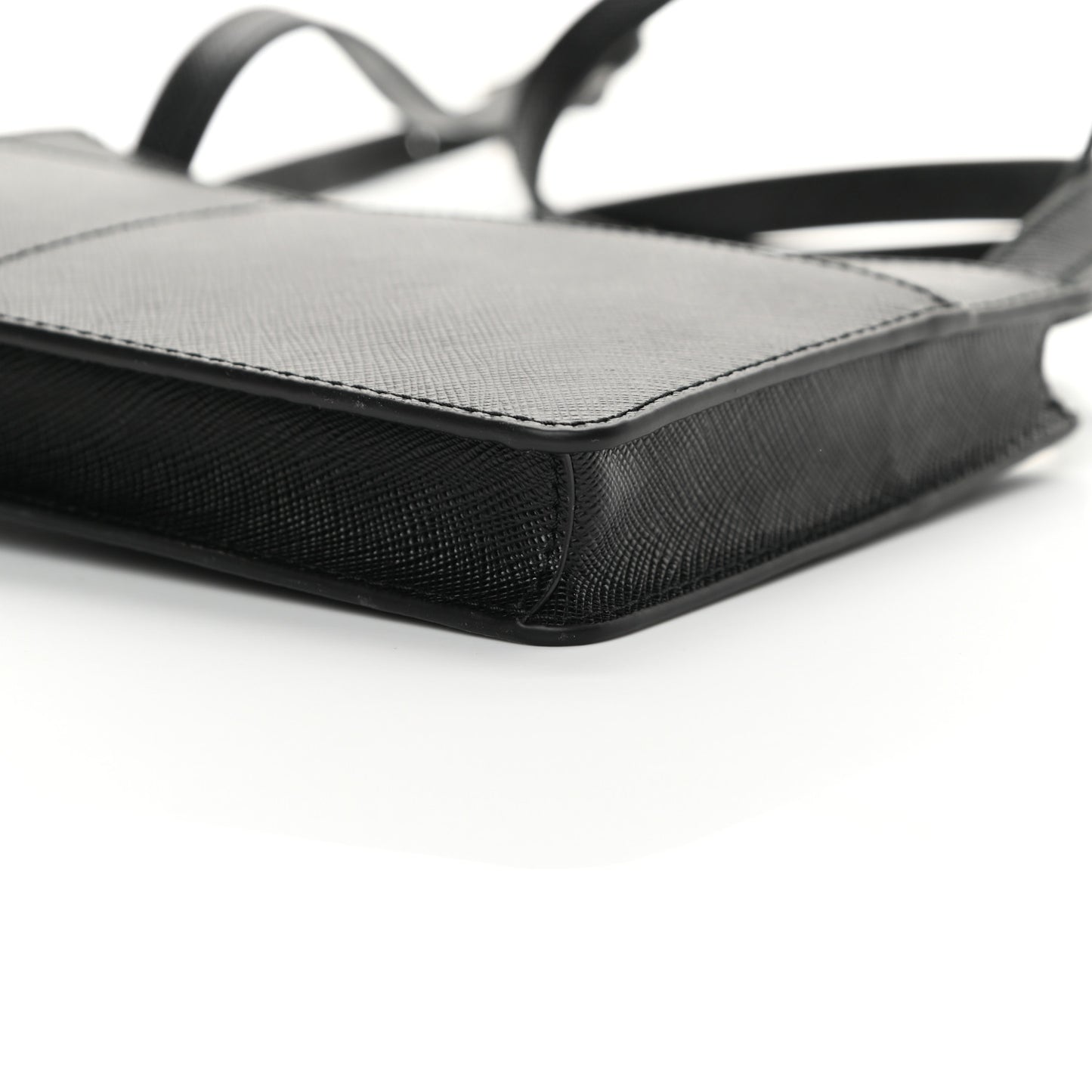 Saffiano Crossbody Bag Black