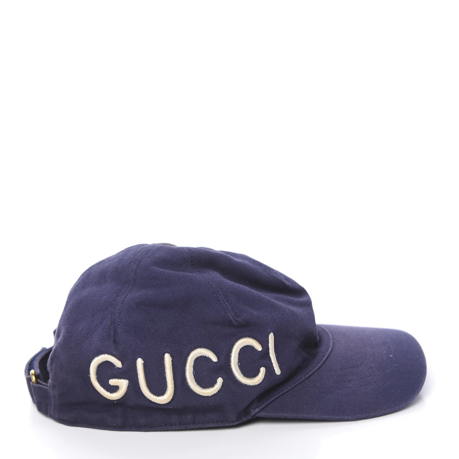 Gucci Cotton Loved Baseball Hat S Navy 6 of 9