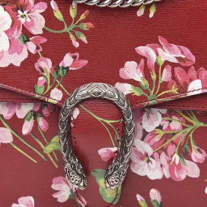 Gucci Calfskin Blooms Print Medium Dionysus Shoulder Bag Romantic Cherry Multicolor 8 of 10