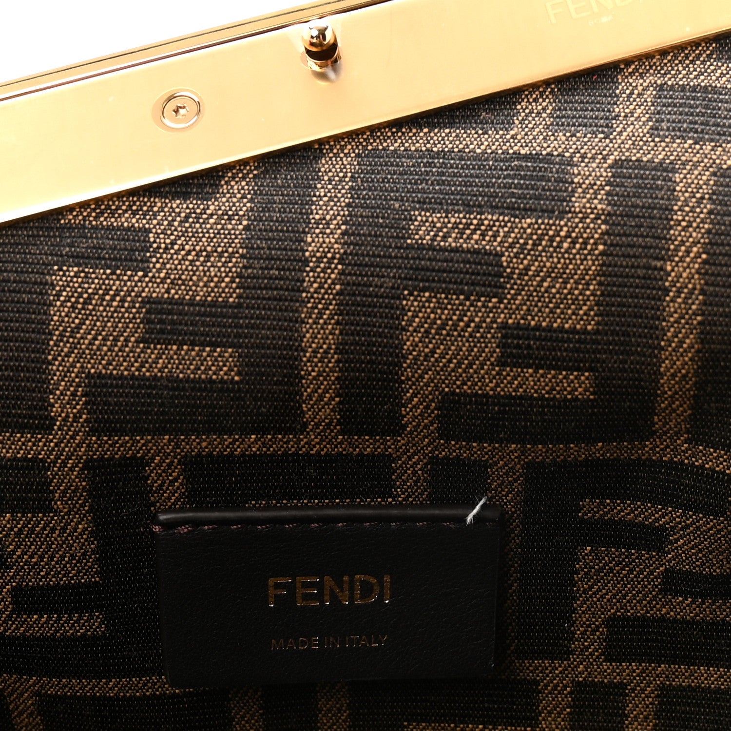 Fendi Shiny Nappa Small Fendi First Lampone 6 of 10