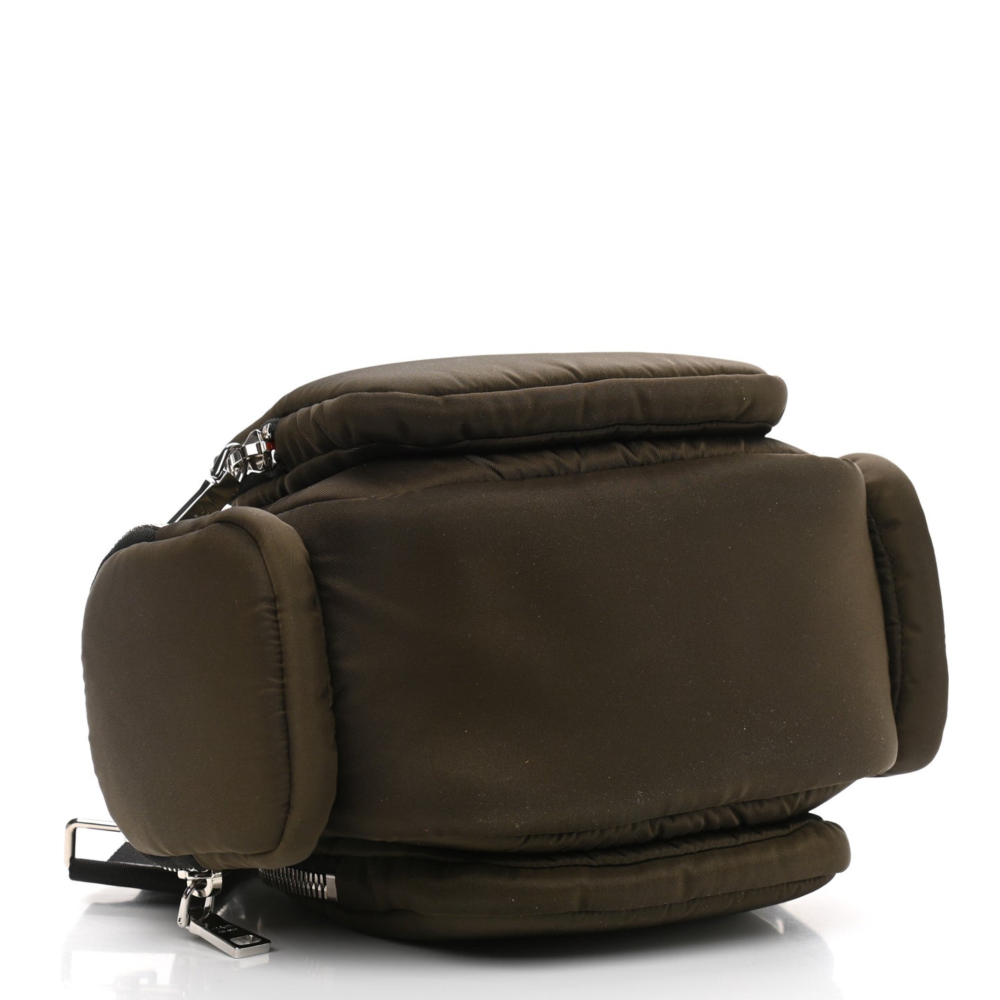 Tessuto Nylon Pocket Top Handle Cargo Bag Mimetico Black