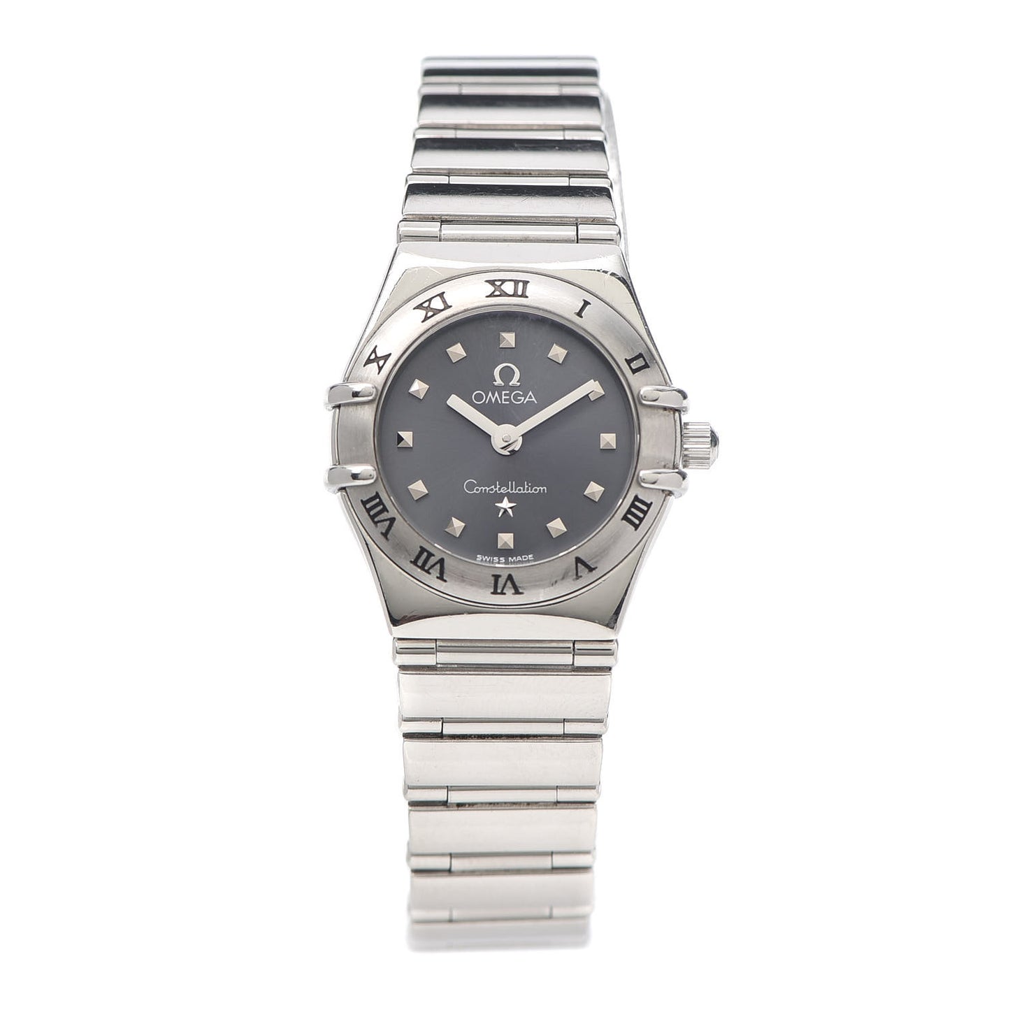 Stainless Steel 22mm Constellation My Choice Quartz Watch Grey 1561.51.00