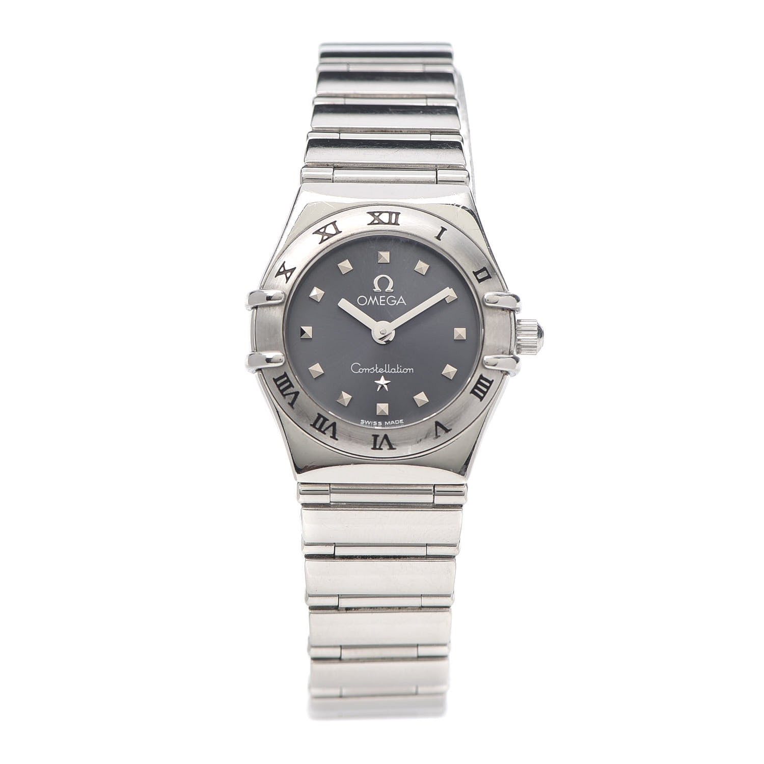 Omega Stainless Steel 22mm Constellation My Choice Quartz Watch Grey 1561.51.00 1 of 6