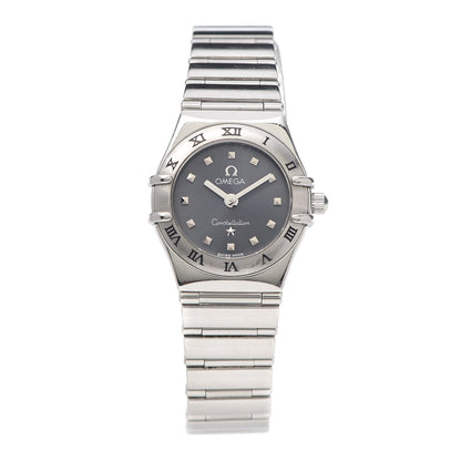 Omega Stainless Steel 22mm Constellation My Choice Quartz Watch Grey 1561.51.00 1 of 6