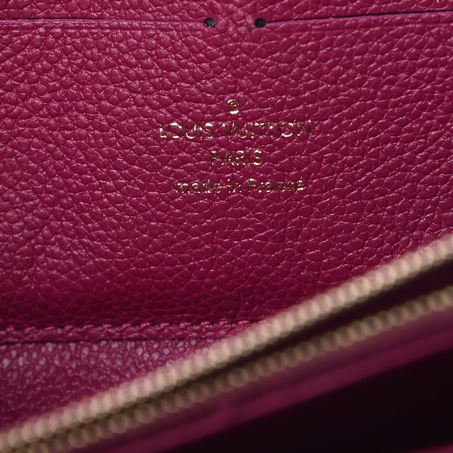 Louis Vuitton Empreinte Zippy Wallet Raisin 6 of 11