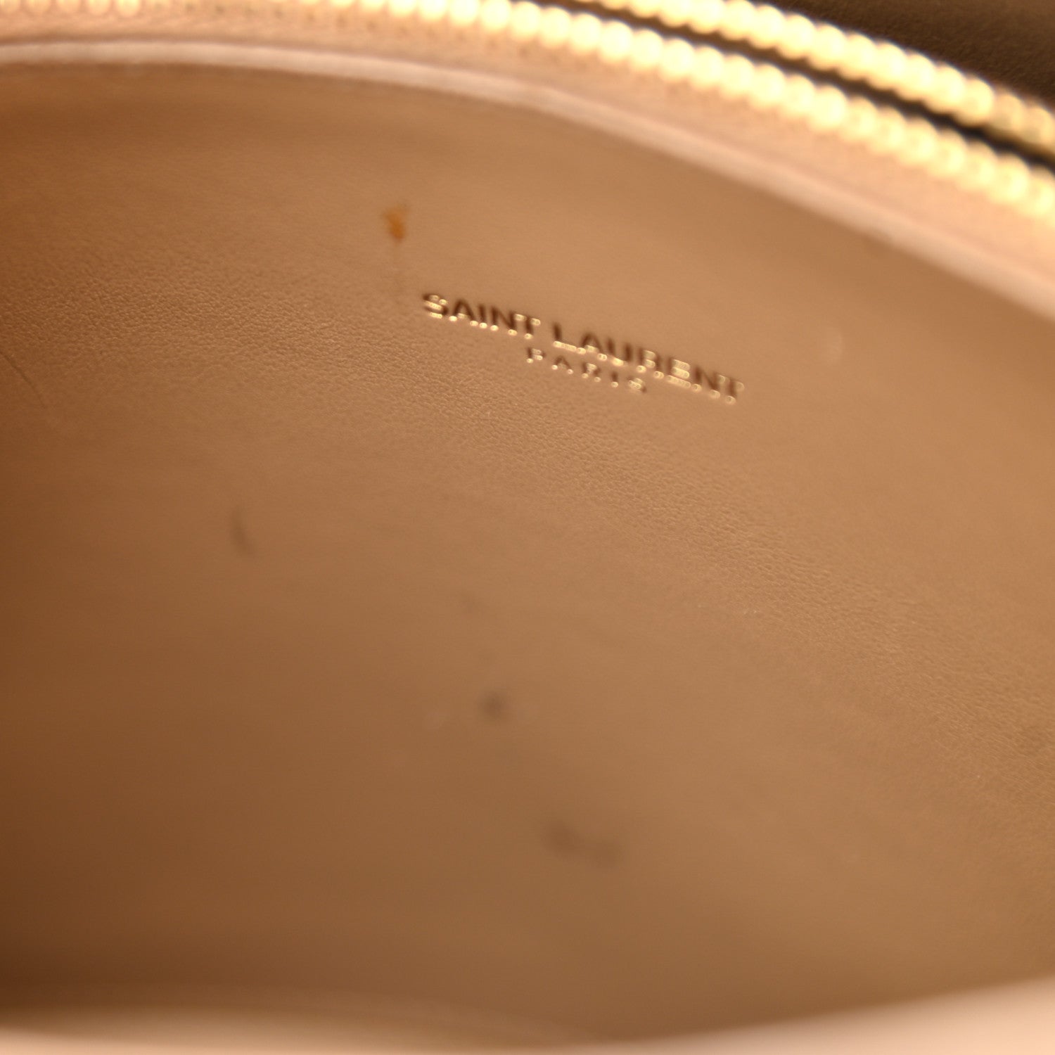 Saint Laurent Grained Calfskin Baby Sac De Jour Taupe 11 of 16