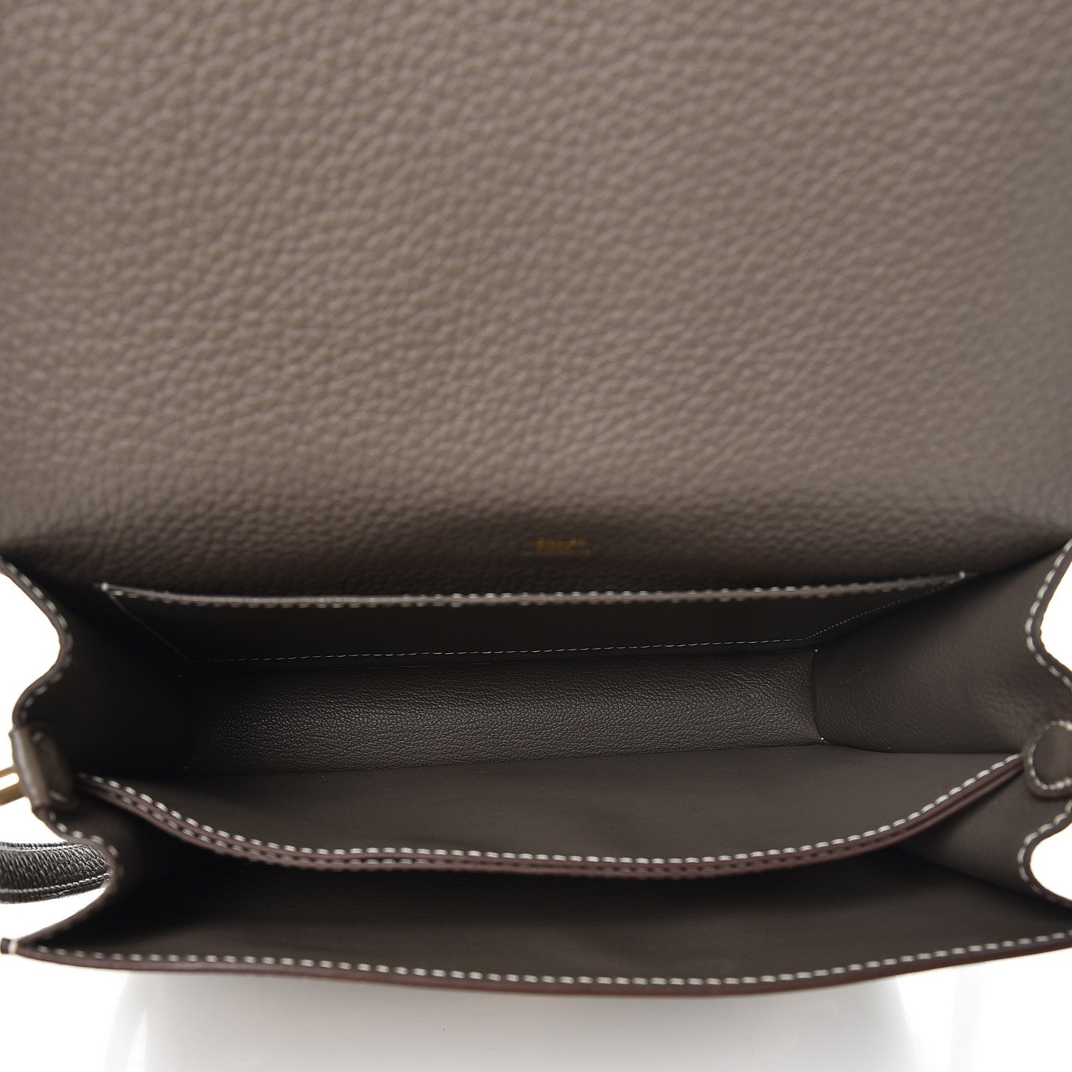 Hermes Taurillon Clemence Sac Roulis 23 Etoupe 5 of 8