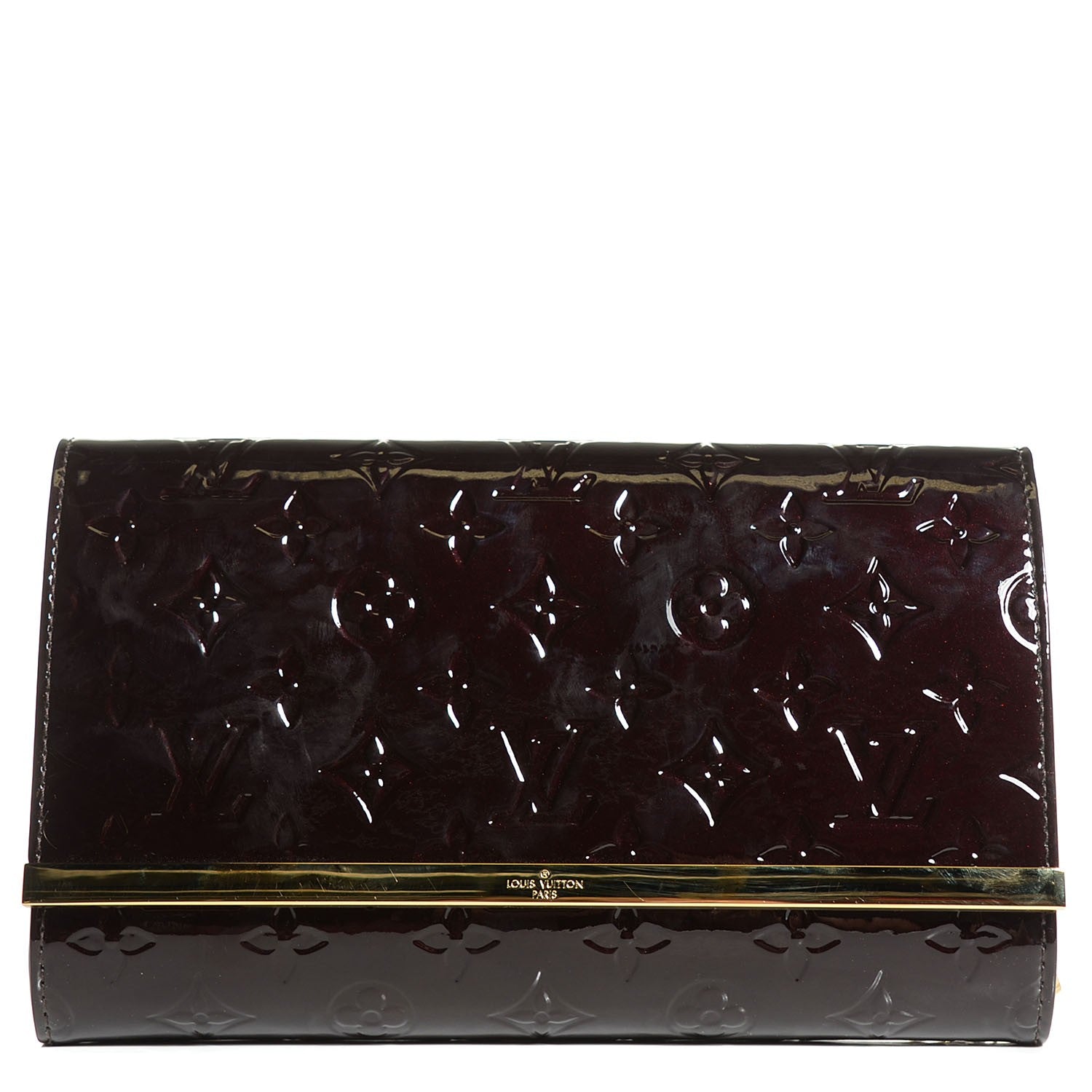 Louis Vuitton Vernis Ana Clutch Amarante 1 of 8