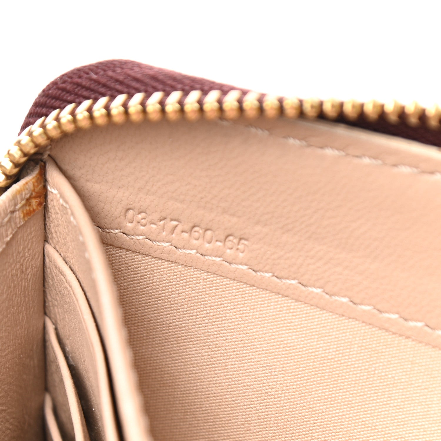 Chloe Grained Calfskin Marcie Long Zip Around Wallet Dark Velvet 8 of 8