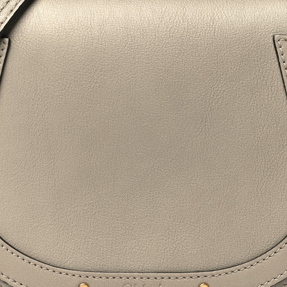 Chloe Calfskin Suede Small Nile Bracelet Bag Motty Grey 8 of 10