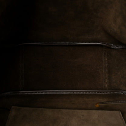 Saint Laurent Suede Bea Tote Bark Brown 5 of 11