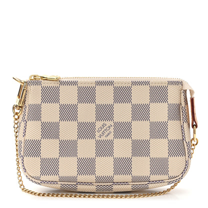 Louis Vuitton Damier Azur Mini Pochette Accessories 1 of 7