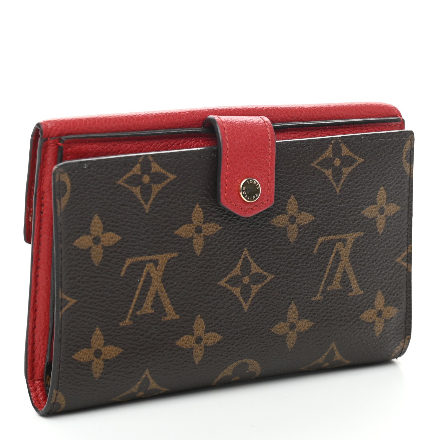 Louis Vuitton Monogram Pallas Compact Wallet Cherry 3 of 8