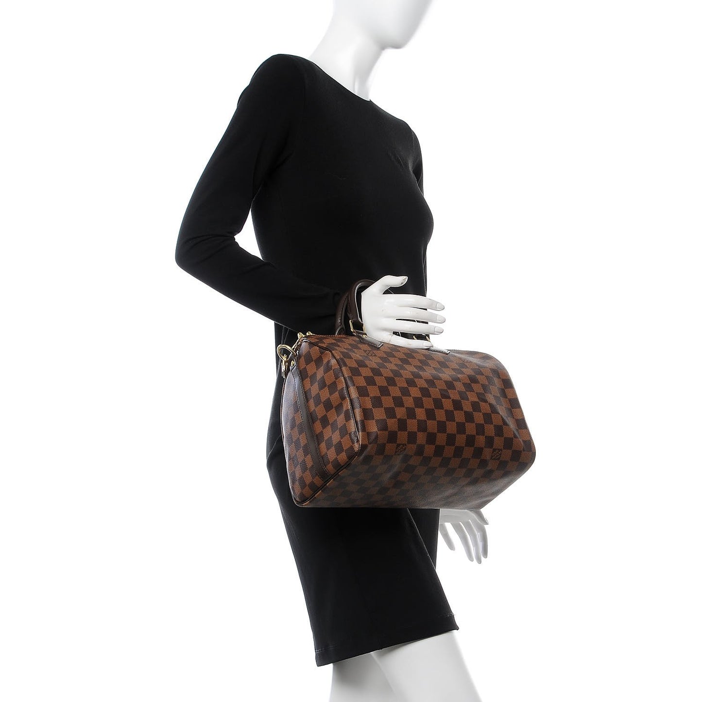 Damier Ebene Speedy Bandouliere 30