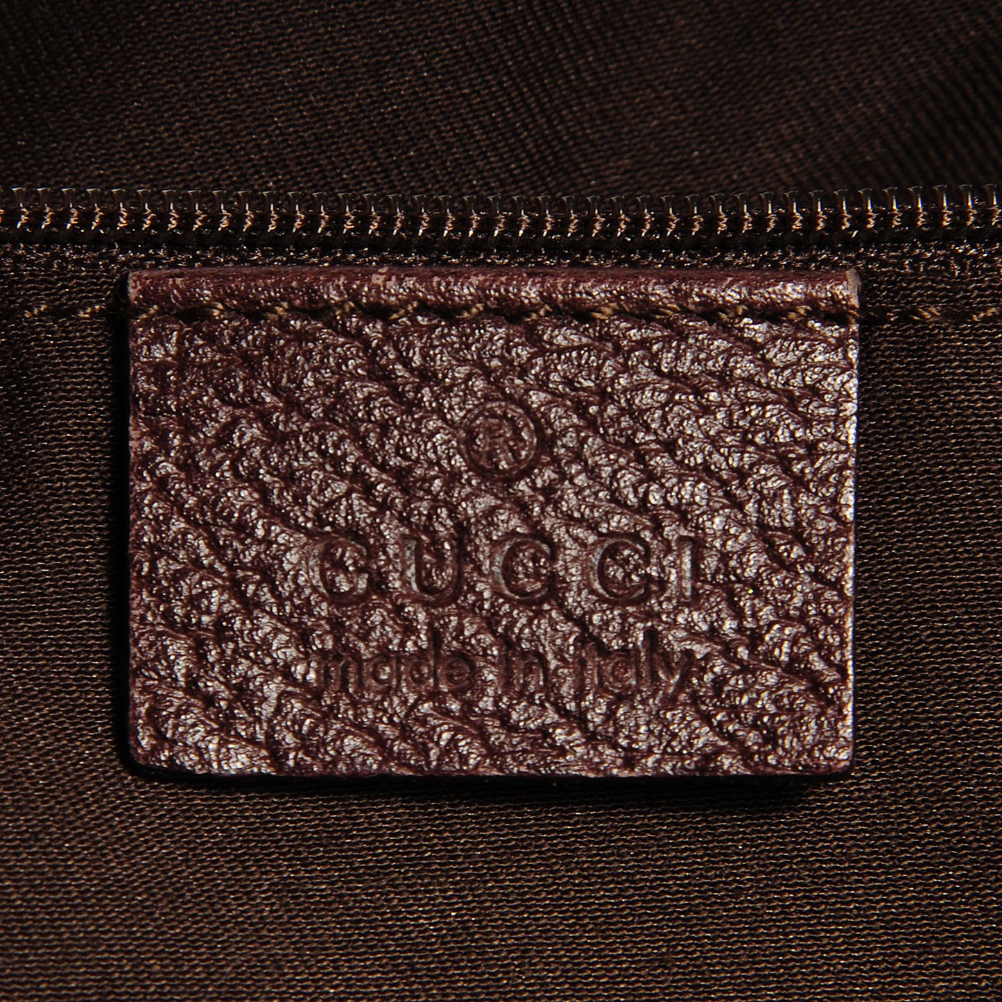Monogram Medium Abbey Shoulder Bag Dark Brown
