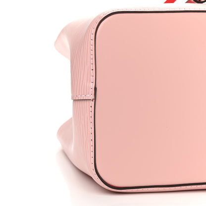 Louis Vuitton Epi NeoNoe BB Rose Ballerine 9 of 10