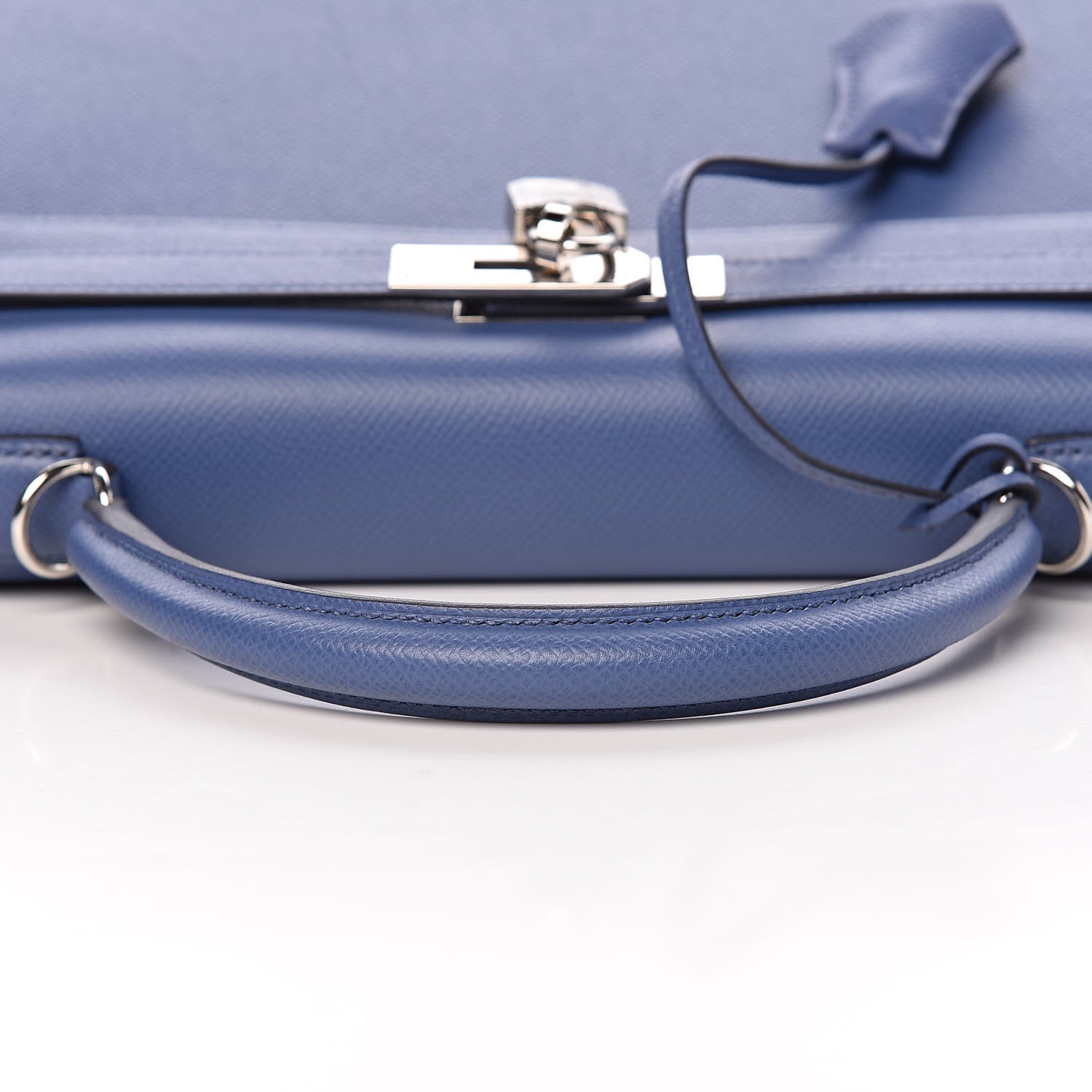 Hermes Epsom Kelly Sellier 32 Bleu Brighton 8 of 43