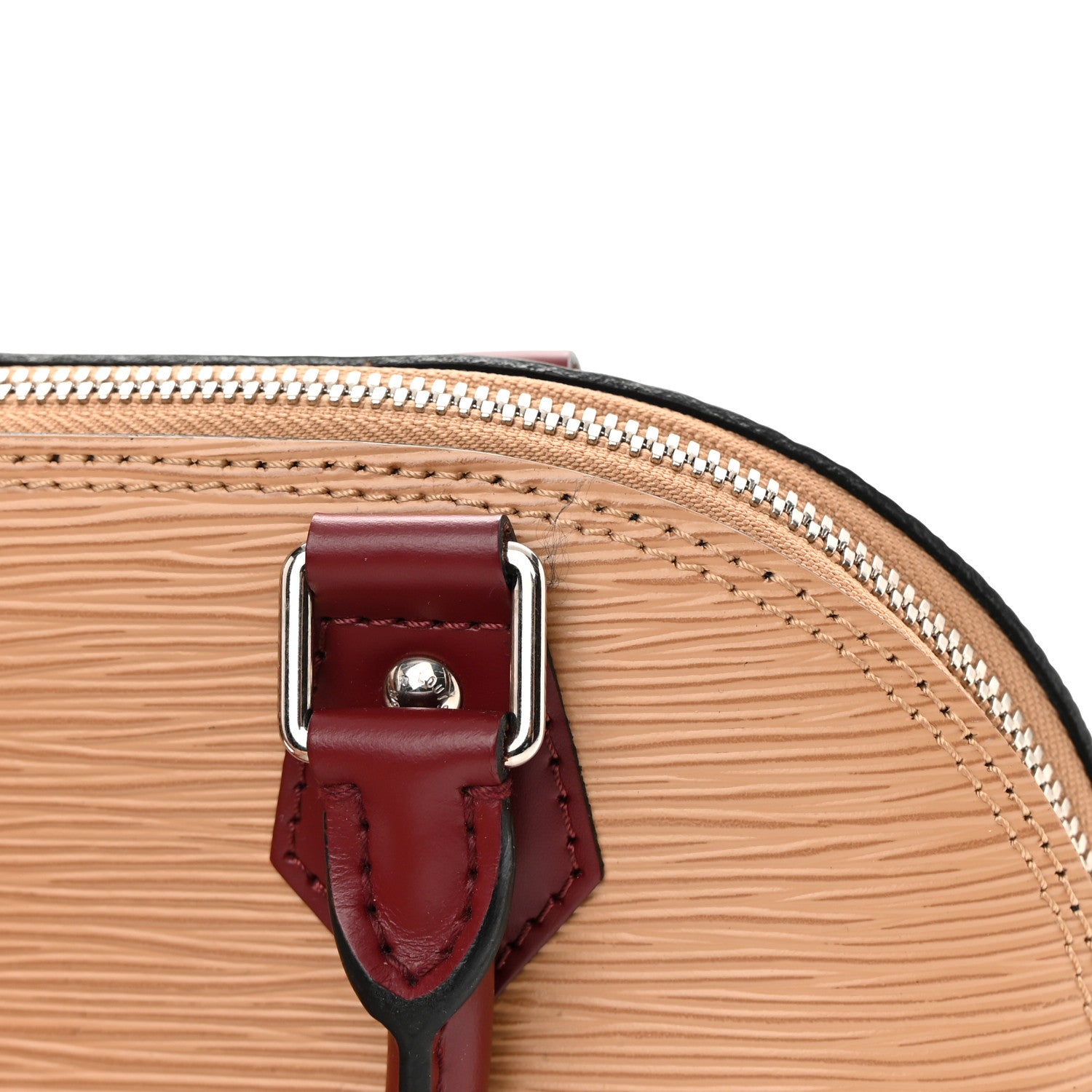 Louis Vuitton Epi Tri-Color Alma BB Vanilla Fuchsia Black 14 of 14