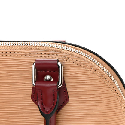 Louis Vuitton Epi Tri-Color Alma BB Vanilla Fuchsia Black 14 of 14