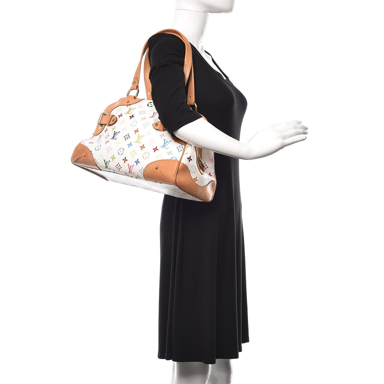 Louis Vuitton Monogram Multicolor Claudia White 2 of 39