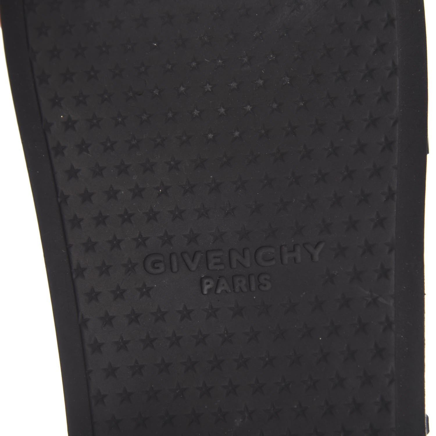 Givenchy Rubber Logo Pool Slide Sandals 37 Black 7 of 7