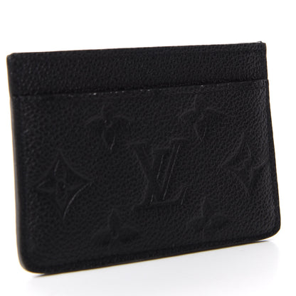 Louis Vuitton Empreinte Card Holder Black 3 of 7