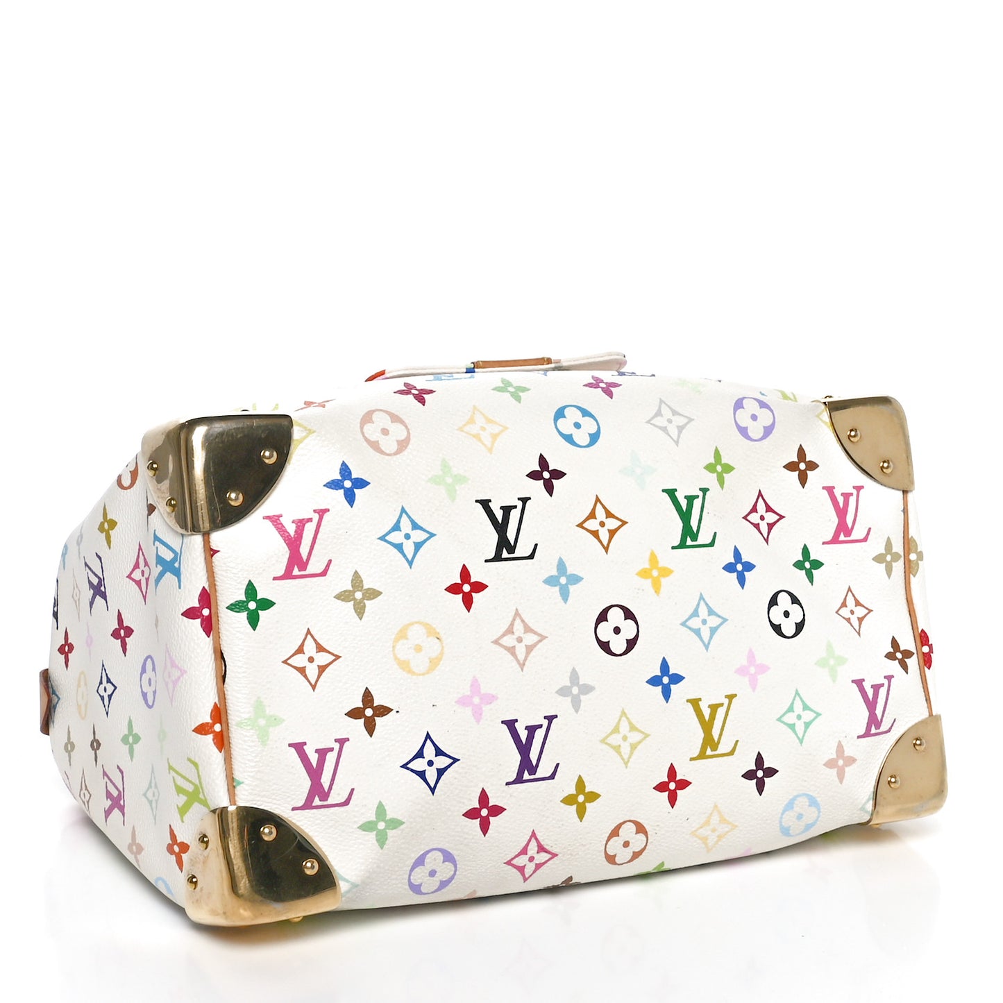 Monogram Multicolor Speedy 30 White