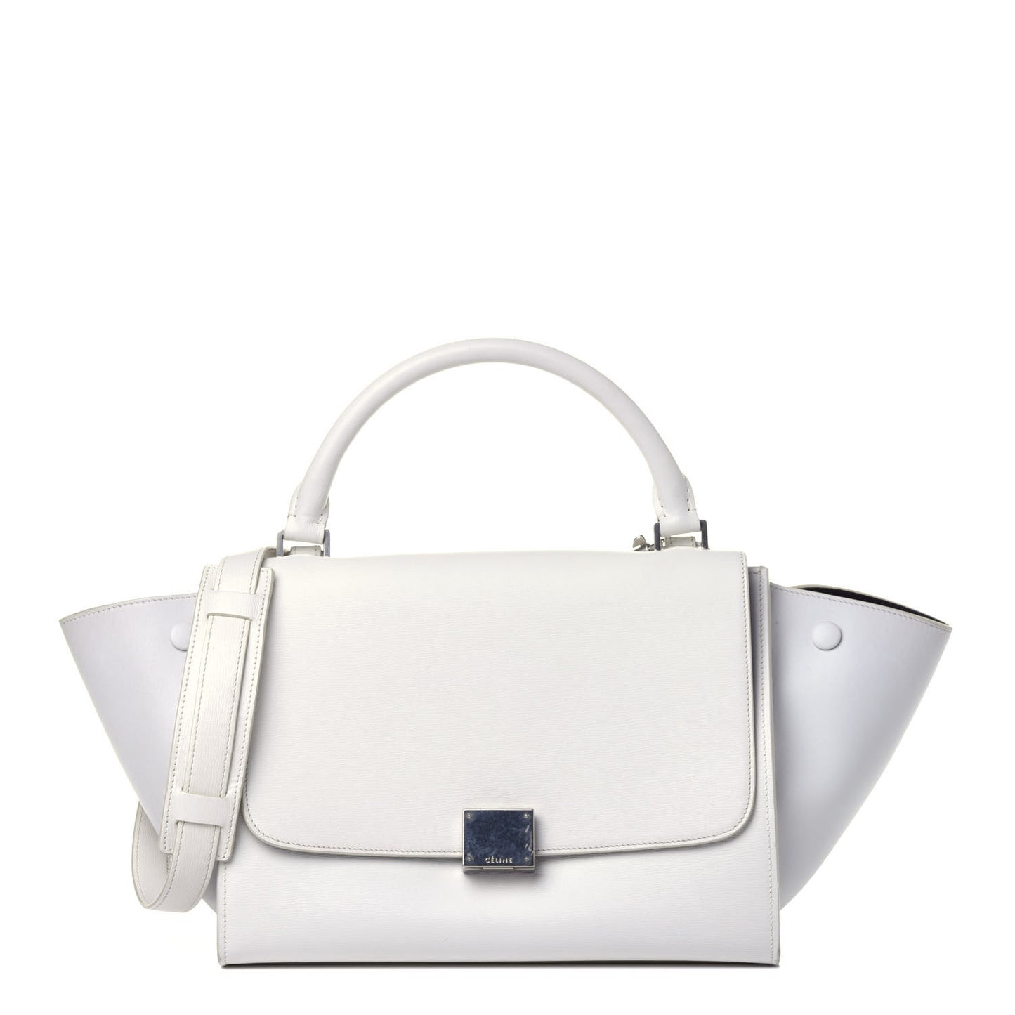 Liege Calfskin Small Trapeze White