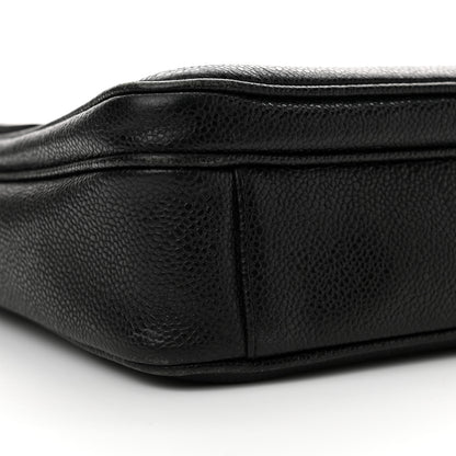 Chanel Caviar Flap Shoulder Bag Black 10 of 15