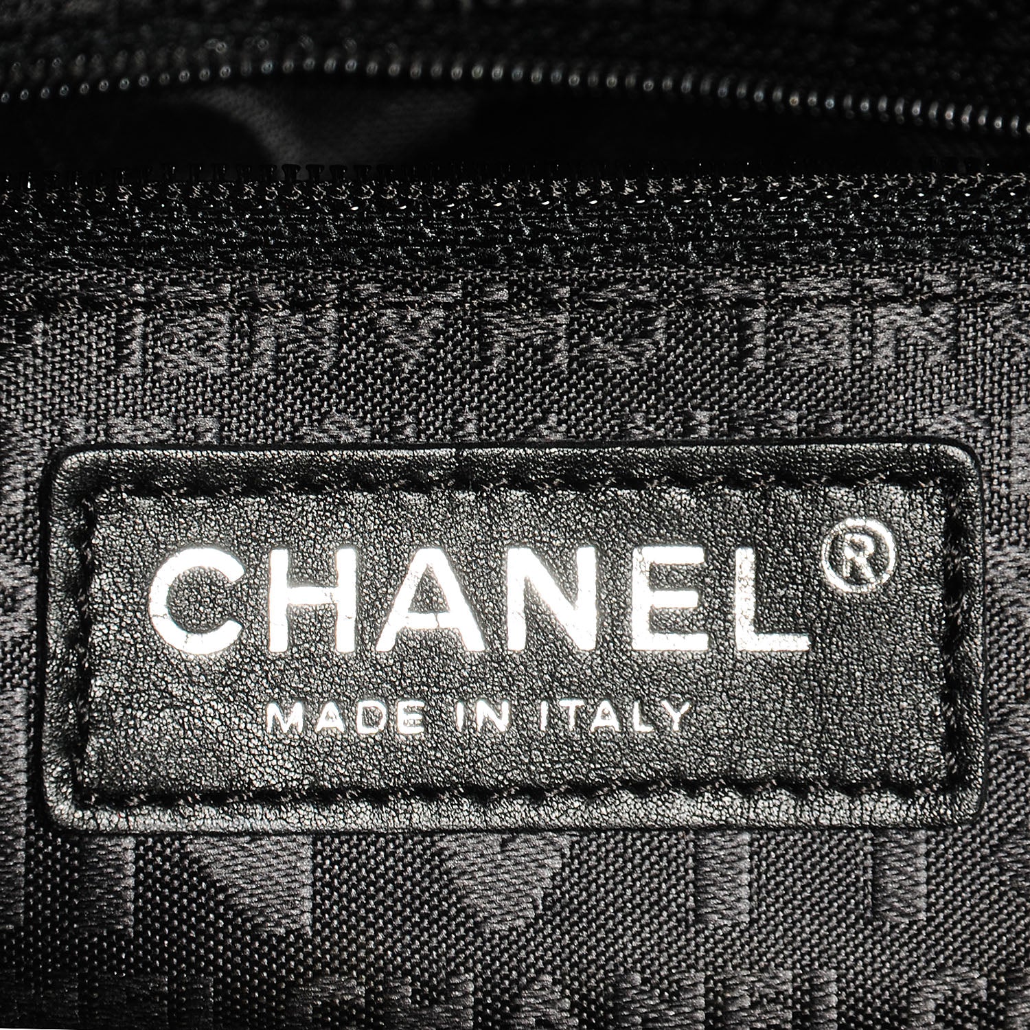 Chanel Distressed Lambskin Lady Braid Small Tote Black 7 of 9