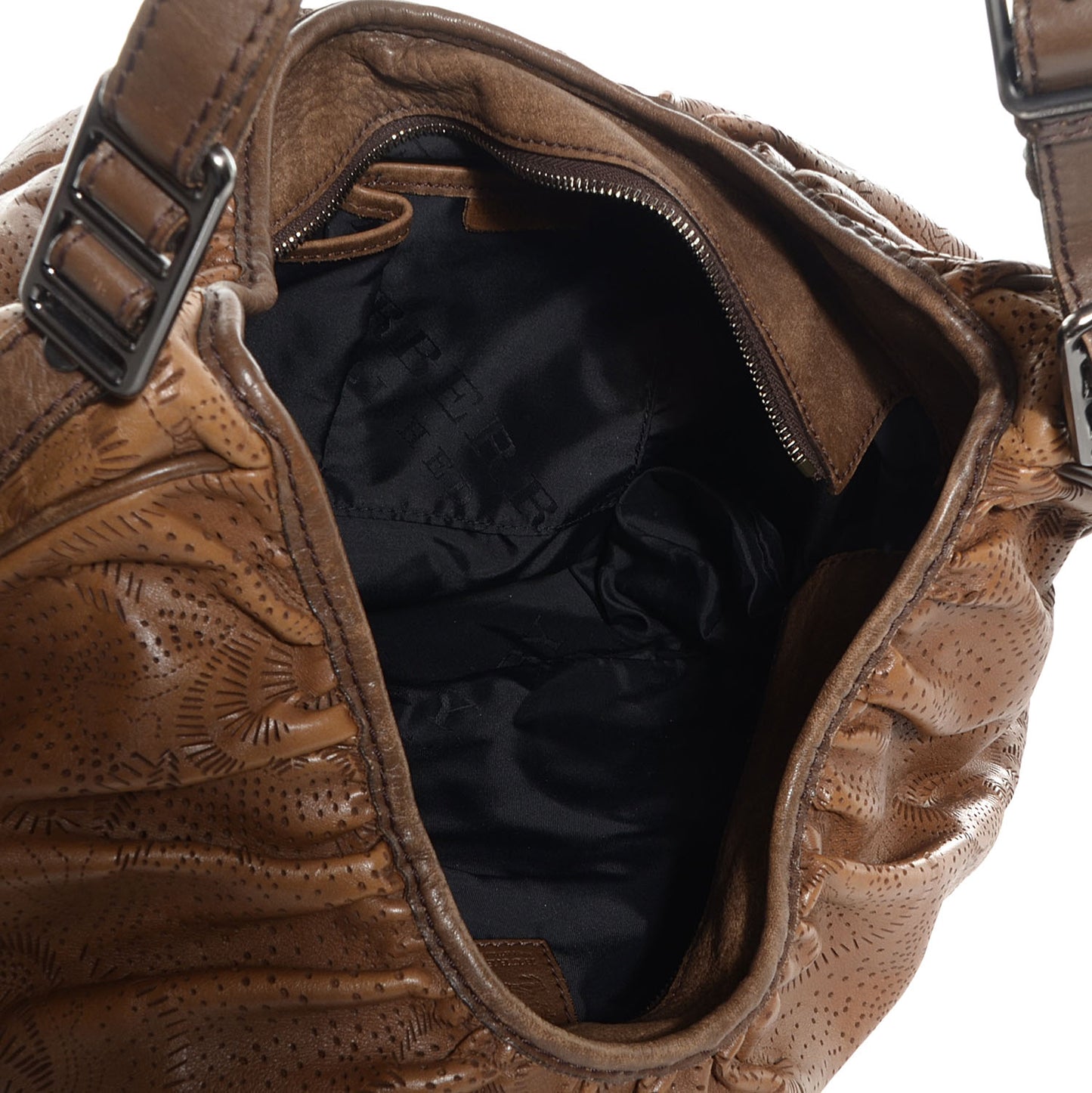 Lace Leather Avondale Hobo Degrade Brown