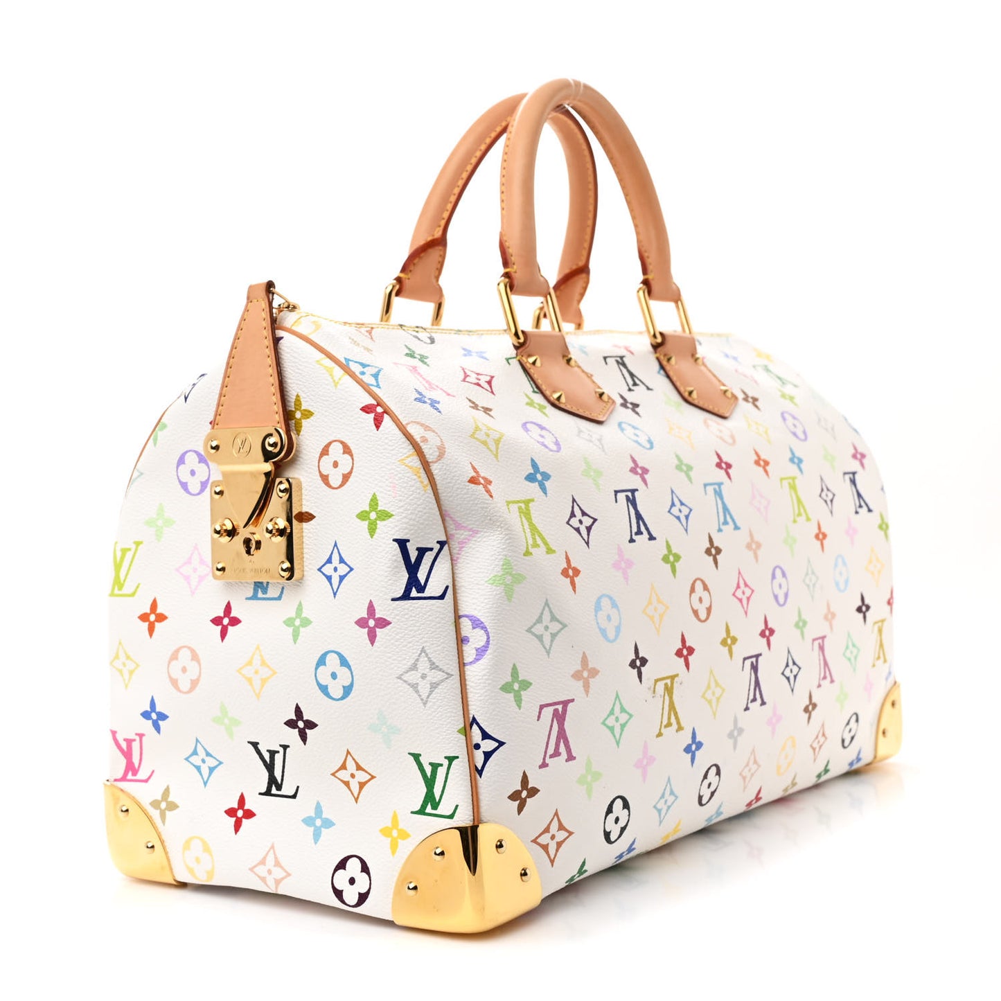 Monogram Multicolor Speedy 40 White