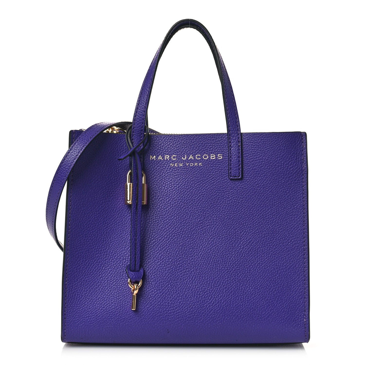 Marc Jacobs Calfskin Mini Grind Tote Bag Heliotrope 1 of 8