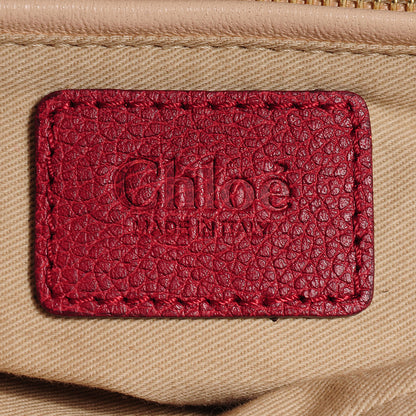 Chloe Calfskin Medium Paraty Red 9 of 20